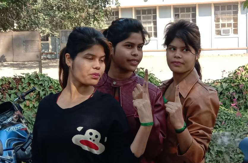 Young declined to enter a first-time voters पहली बार वोट डालने वाले युवा हुए कम
