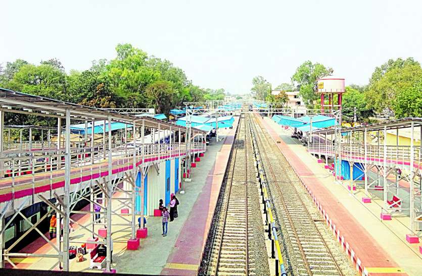 Pitline in Chhindwara Railway Station छिंदवाड़ा मॉडल रेलवे स्टेशन को है इस सुविधा की सबसे बड़ी दरकार