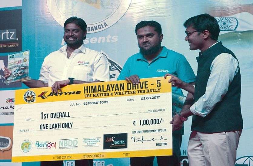 muhammad mustafa हिमालयन ड्राइव में अजगर और मुस्तफा ने लगाई खिताबी हैट्रिक, चौथी बार बनें चैम्पियन