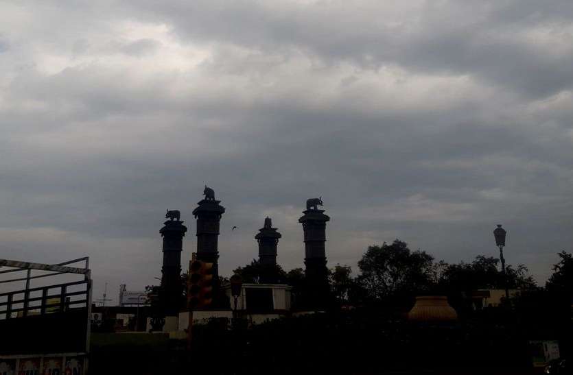kota हवा ने गलन और बूंदाबांदी ने बढ़ाई चिंता