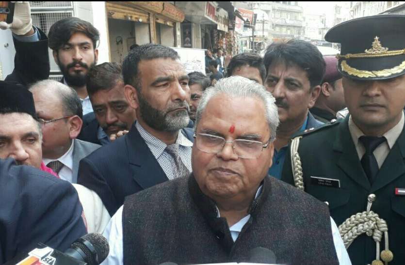 satypal malik बोले सत्यपाल मलिक...आतंकवाद का खात्मा पहला लक्ष्य, पाकिस्तान को देंगे जवाब