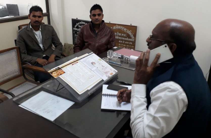 rewa सरहद पर दुश्मनों के छक्के छुड़ाने वाला सेना का जवान पटवारी से परेशान