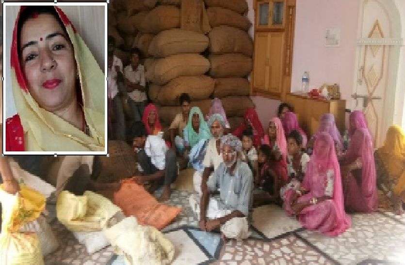 dantiya sarpanch दांतिया ग्राम पंचायत की महिला सरपंच का सामाजिक सरोकार