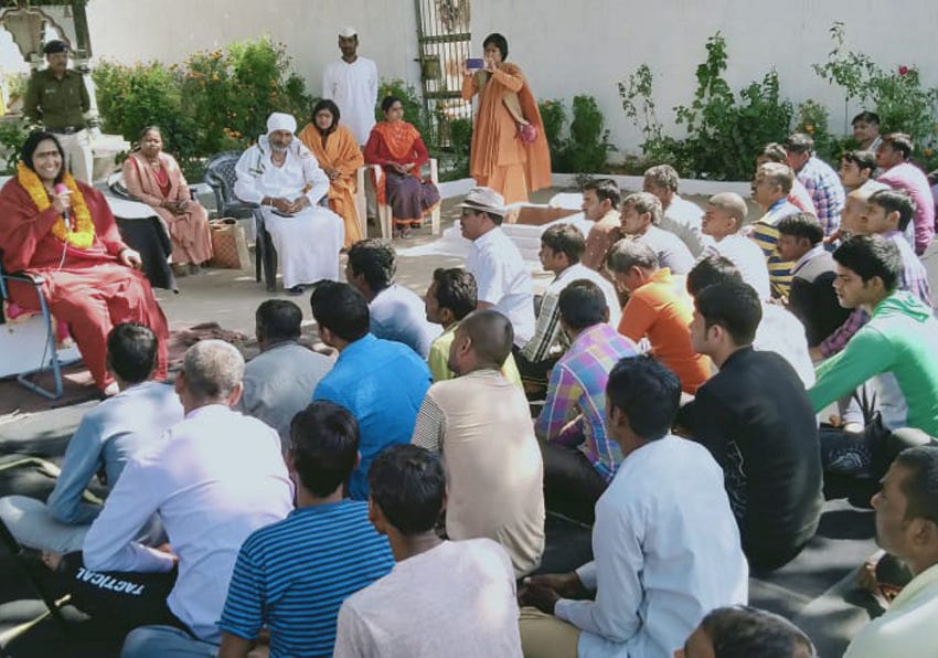 Collaborate with a disabled one: Sadhvi Rithambhara एक सक्षम एक अक्षम का सहयोग करें: साध्वी ऋतंभरा