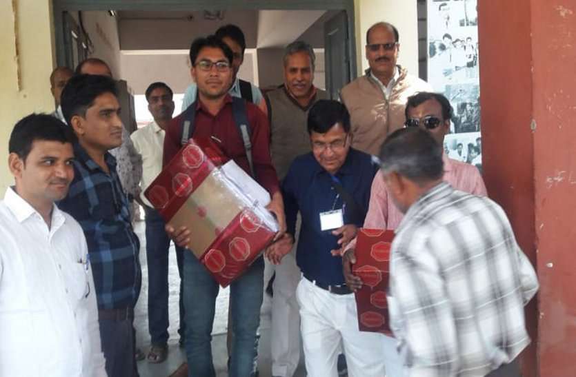 baran थानों में रखाए प्रश्न पत्र, 14 से परीक्षा शुरू
