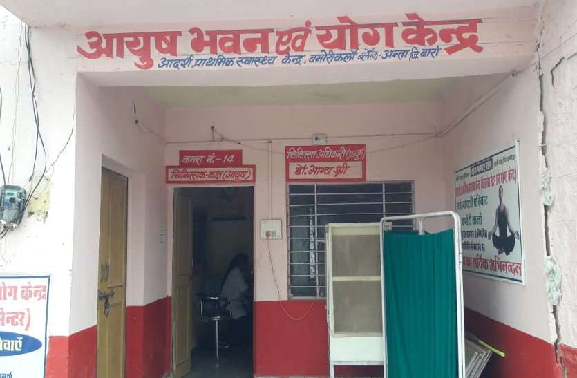 baran बेबस हो गया आयुष चिकित्सालय व योग केन्द्र