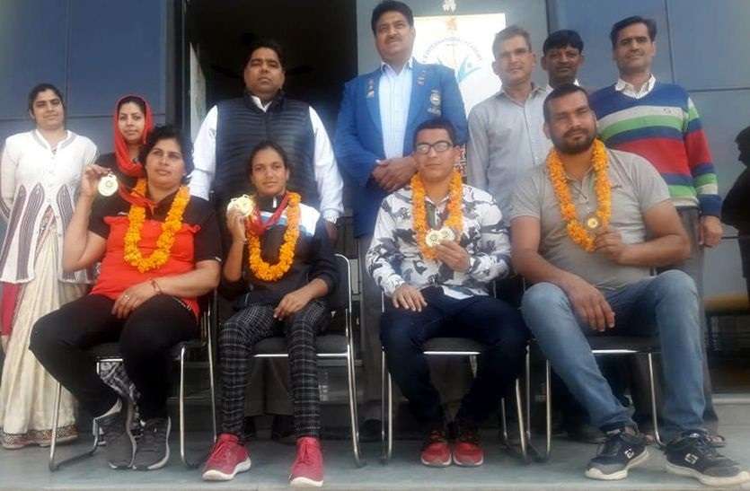 jhunjhunu sports news सुमन ढाका, ज्योति व जुबेर ने जीते पदक