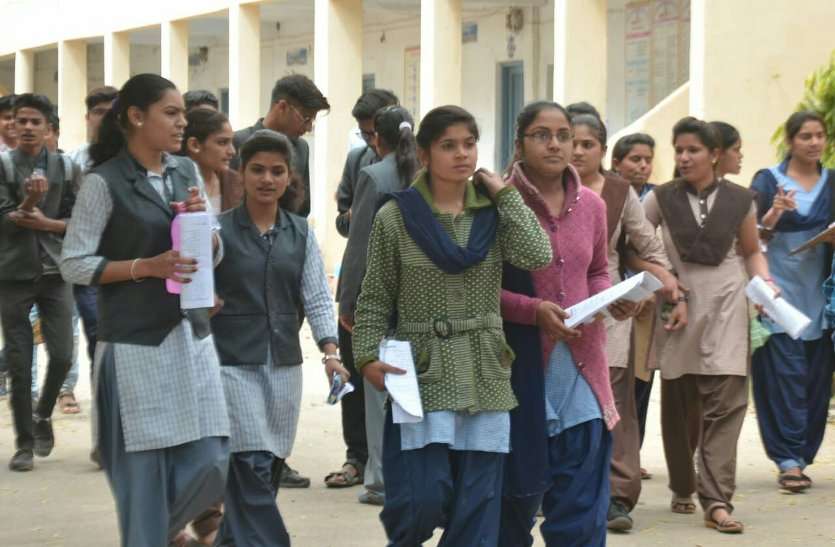 sehore बोर्ड मरीज के दौरान सामरदा और दोराहा में दो नकलची पकड़े