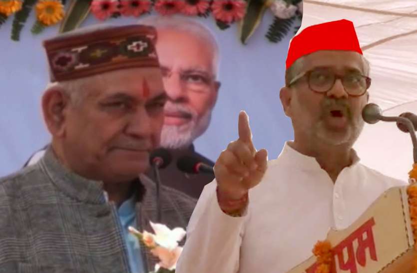 Manoj Sinha Neeraj Shekhar सपा सांसद बोले, रेल मंत्री क्या काम कराएंगे, उनके गांव की सड़क तो मैंने बनवायी है