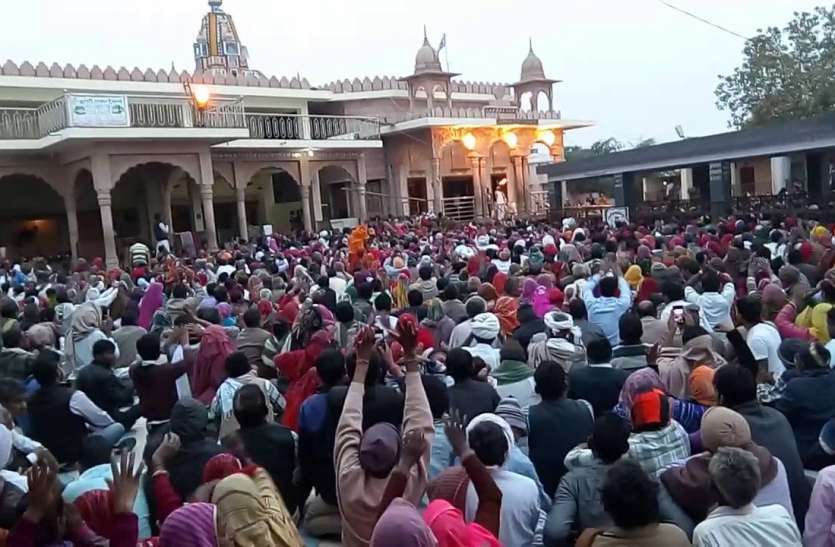 nagaur बुटाटी धाम में उमड़ी श्रद्धालुओं की भीड़
