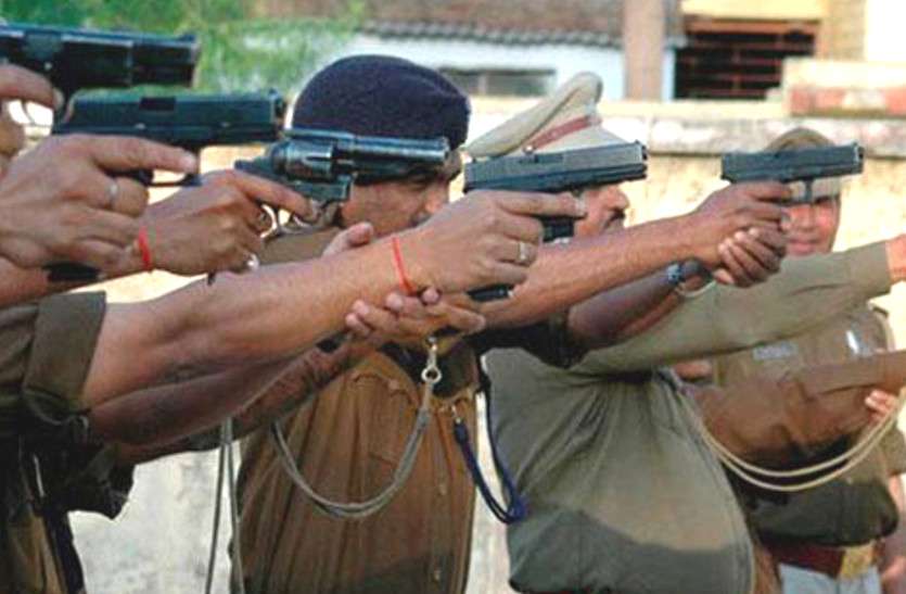 stf-and-bihar-police-encounter-loot-criminal-of-rajasthan-video