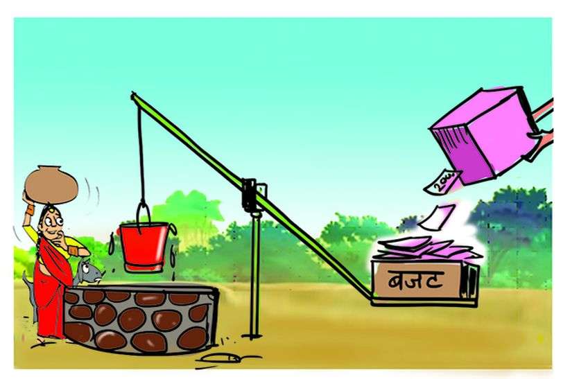 water crisis जलसंकट: धन लगाकर धरती से निकालेंगे पानी