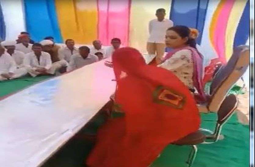 Viral Video : Osian MLA Divya Maderna once again in the discussion Video Viral : ओसियां विधायक दिव्या मदेरणा एक बार फिर चर्चा में