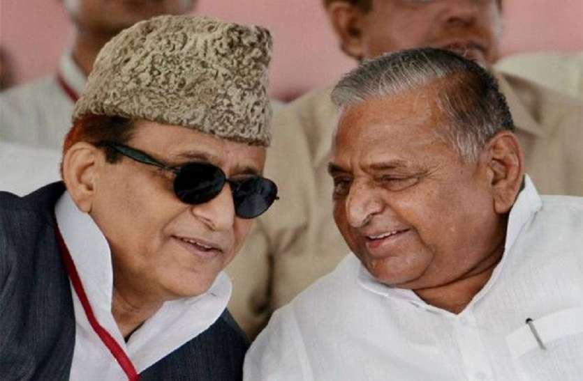 mulayam azam लोकसभा चुनाव 2019-मुलायम के साथ नजर नहीं आएंगे पुराने साथी आजम, बेनी और किरणमय नंदा