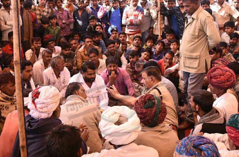 Dumper Driver Death in Suspicious Circumstances in bhilwara डंपर चालक की संदिग्ध परिस्थितियों में मौत, 19 घंटे बाद उठाया शव