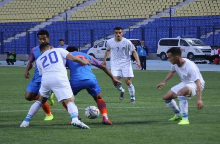 एएफसी अंडर-23 क्वालीफायर मैच फुटबॉल: AFC U-23 क्वालीफायर में उज्बेकिस्तान ने भारत को 3-0 से हराया