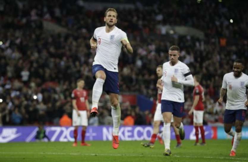 Harry Kane यूरो 2020 क्वालीफायर्सः इंग्लैंड ने मोंटेनेग्रो को 5-1 से रौंदा