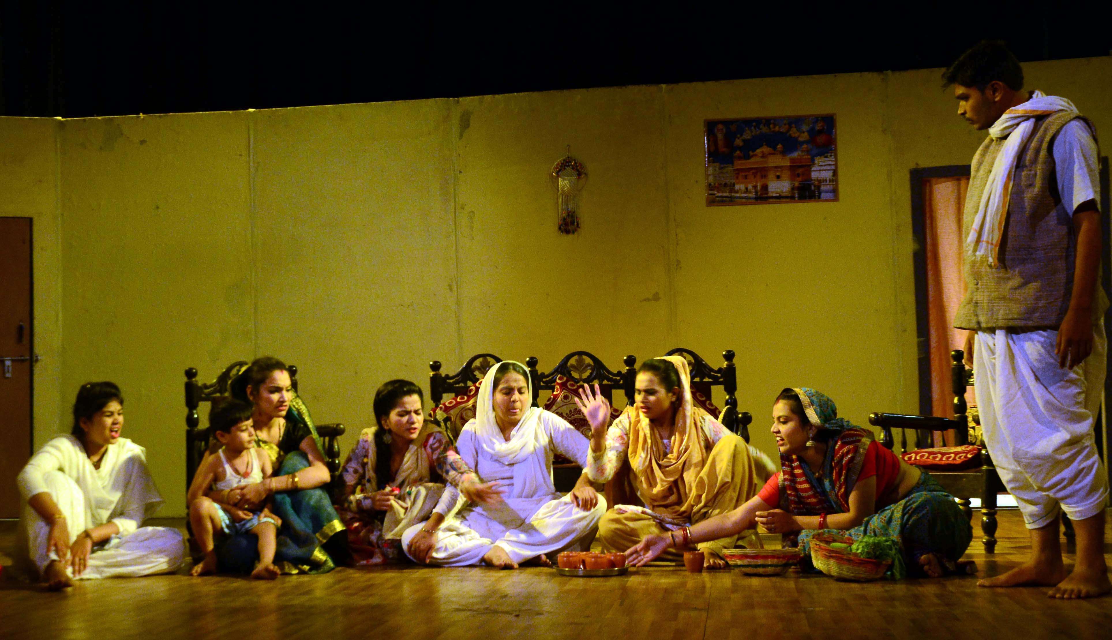 Drama in shaheed bhavan