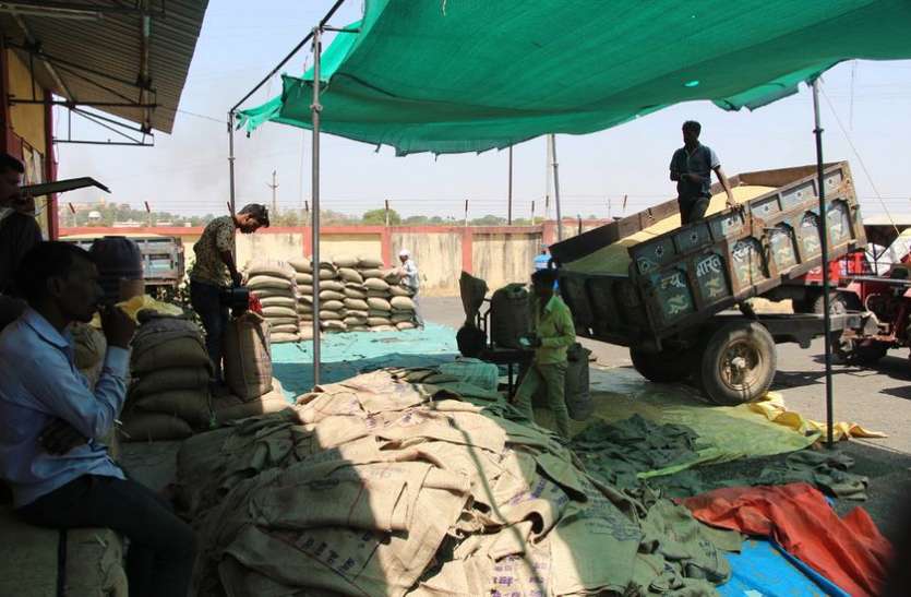 pareshan kisan कहीं पानी की व्यवस्था दुरुस्त नहीं तो कहीं धूप से परेशानी