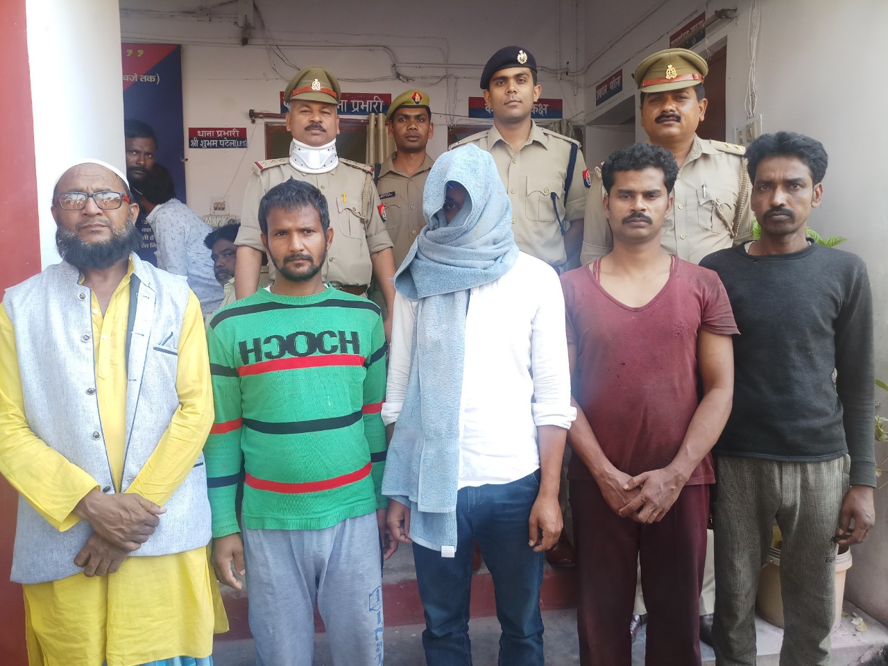 illegal slaughter धड़ल्ले से पशुओं का हो रहा था स्लाटर, पांच लोग गिरफ्तार