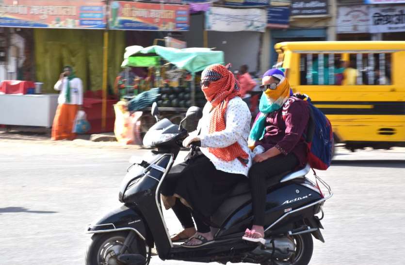 patrika मार्च में ही बरसने लगी मई जैसी आग, तापमान पहुंचा 38 के पास