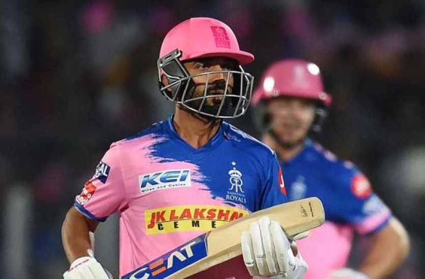 RR Captain Ajinkya Rahane Was Fined Due To Slow Over Rate - IPL 2019 ...