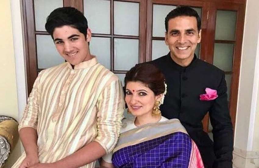 akshay kumar son aarav wife twinkal khanna