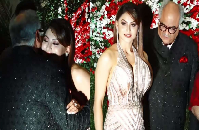 Boney Kapoor And Urvashi Rautela Video Goes Viral - बोनी कपूर ने उर्वशी