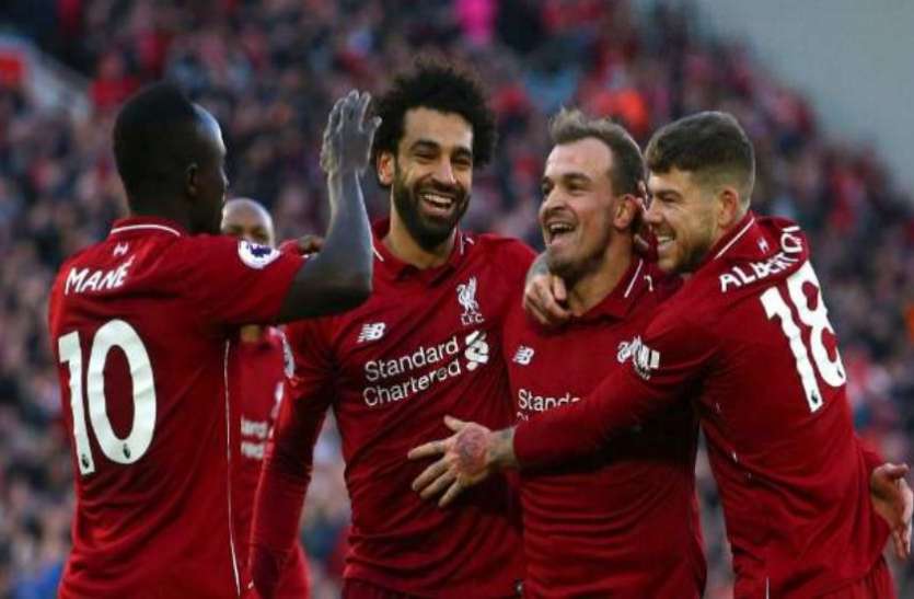 Liverpool ईपीएलः लिवरपूल ने टोटेनहम हॉटस्पर को हराया, पहले स्थान पर भी किया कब्जा