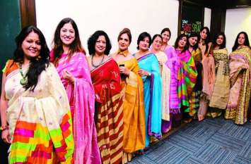 some stylish Sari in Market इस स्टाइल व डिजाइन की साड़ी ज्यादा चलन में