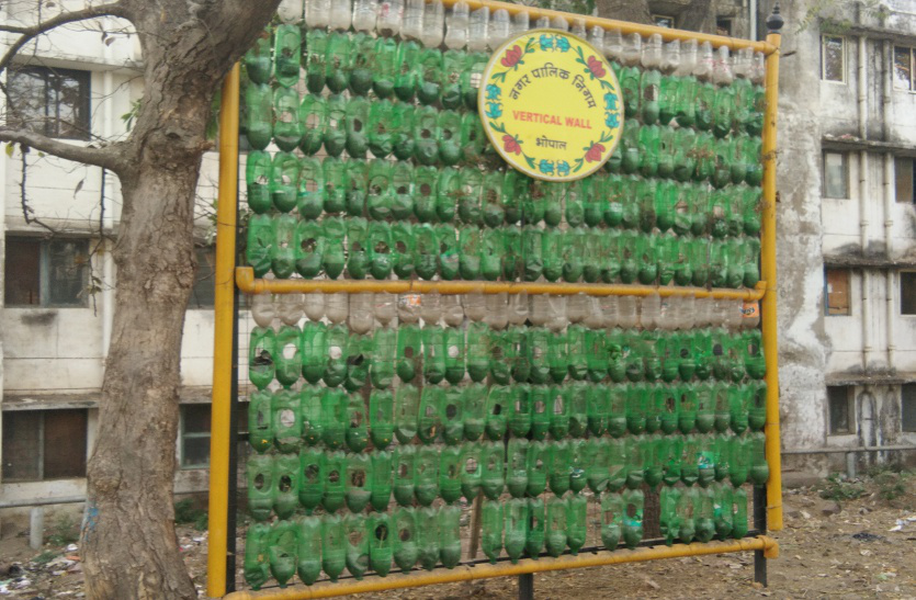 NEWS गुलमोहर वर्टिकल वॉल में एक भी पौधा जीवित नहीं