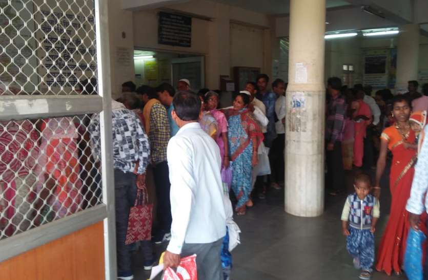 fdf सुविधाओं को तरस रहा 100 बिस्तरों का अस्पताल