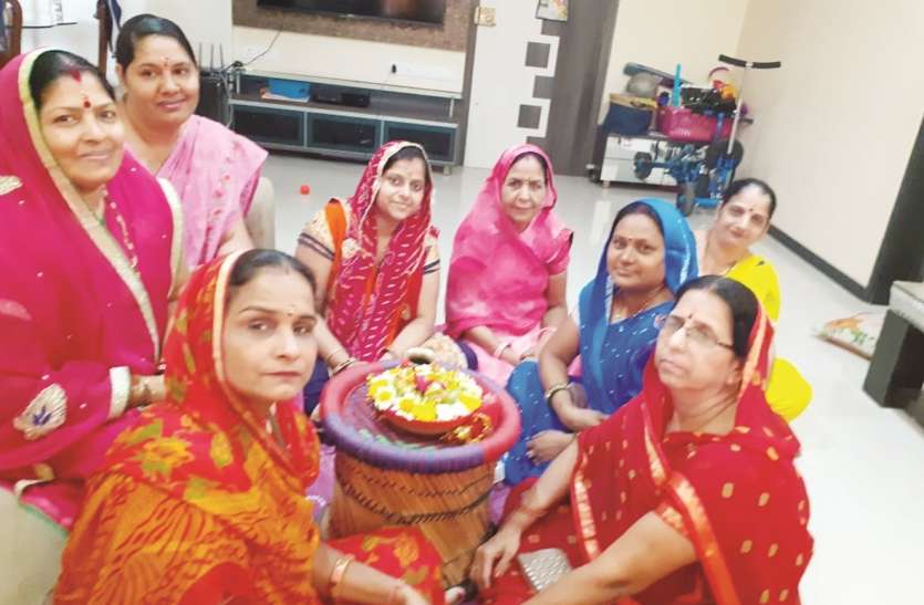 mumbai news ठाणे में धूमधाम से चल रही है गणगौर की पूजा