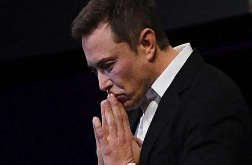 elon musk टेस्ला के शेयरों में आई भारी गिरावट, 2 मिनट में मस्क को हुआ 6307 करोड़ का नुकसान