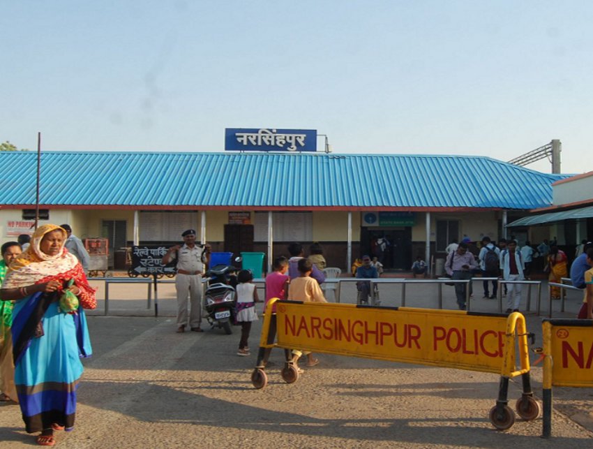 Eco smart station will narsinghpur अब ईको स्मार्ट स्टेशन में मुसाफिरों को मिलेगी ताजा हवा