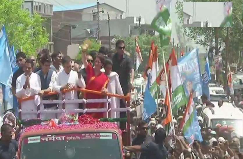 Rahul Gandhi road Show LIVE: राहुल के रोड शो में ऐसा हुआ लोकनृत्य, रोड हो गया जाम, देखें वीडियो