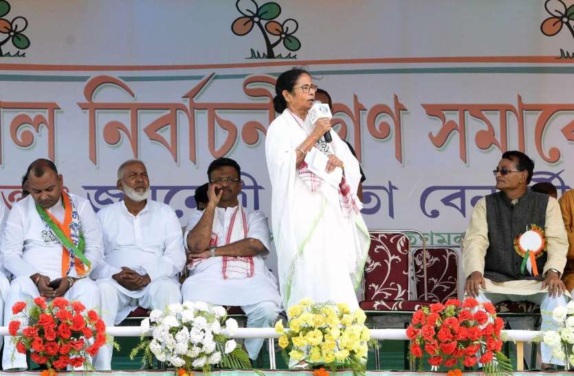 kolkata west bengal बंगाल की सीएम ममता बनर्जी का उत्तर बंगाल में धुआंधार प्रचार
