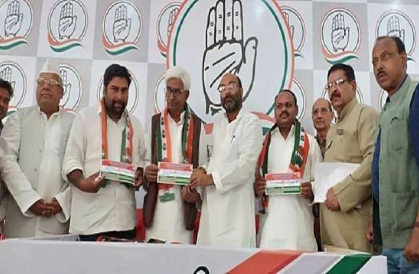 up congress इलाहाबाद हाइकोर्ट के रिटायर्ड जस्टिस ने थामा कांग्रेस का हाथ,कहा कांग्रेस के घोषणा पत्र से हुआ प्रभावित