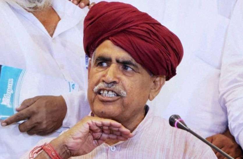 Kirori singh bainsla किरोड़ी बैंसला के भाजपा में शामिल होने के बाद इस दिग्गज नेता ने दिया ये बड़ा बयान