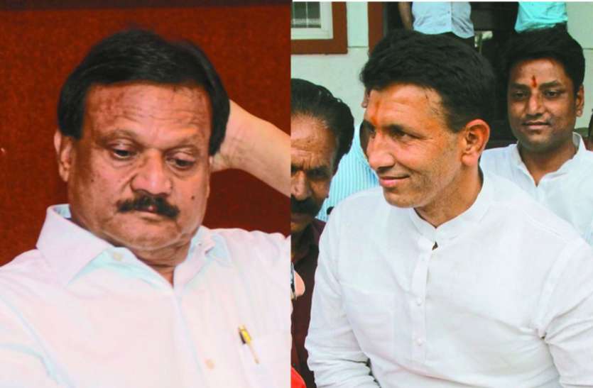sajjan and jitu 'चुनाव में दिख रही स्पष्ट हार से बौखलाई भाजपा, उनसे ज्यादा दमदार प्रत्याशी हमारे पास'