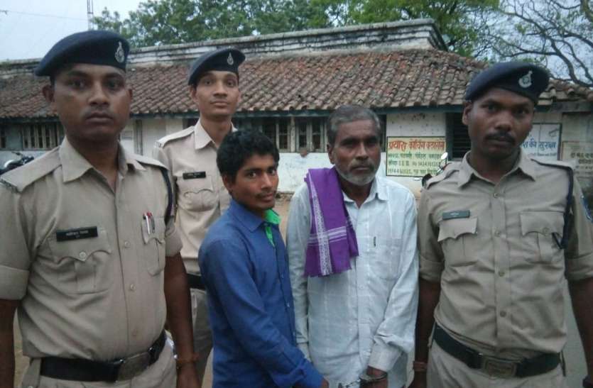 dindori आरोपी मामा भांजे छत्तीसगढ़ से गिरफ्तार