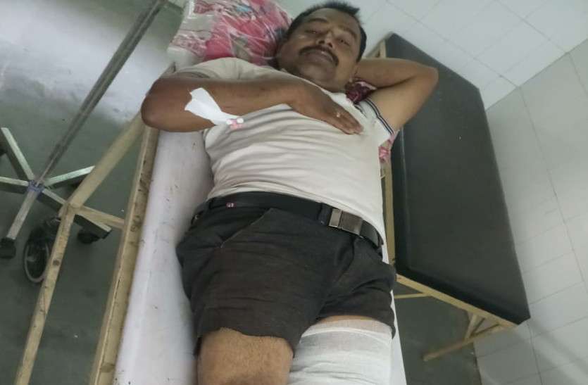 छह माह में भी नहीं बन पाई कलेक्टोरेट मार्ग की दो किलोमीटर की सड़क, आए दिन हो रही दुर्घटनाएं