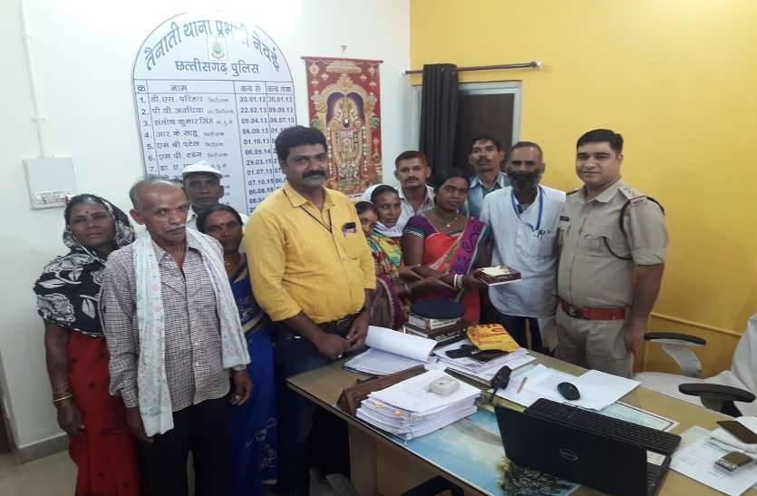 BHILAI बीएसपी मजदूरों को यूनियन की पहल पर पुलिस ने दिलाया इंसाफ
