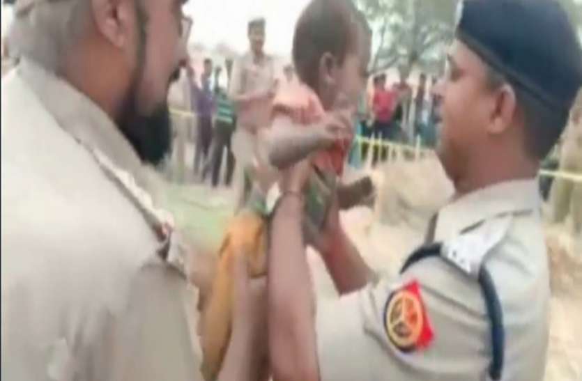 lucknow पुलिस का सराहनीय कार्य, कड़ी मशक्कत के बाद बोरवेल में गिरी तीन साल की बच्ची को निकाला गया