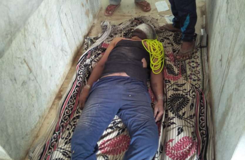 Hanging young man's death फांसी पर लटकाकर की युवक की हत्या