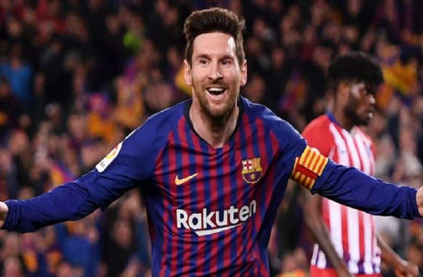 Lionel Messi चैंपियंस लीग: मेसी के दो गोल की बदौलत बार्सिलोना टूर्नामेंट के सेमीफाइनल में