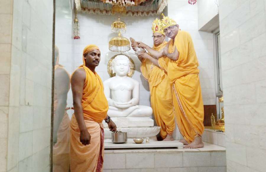 Singrauli NTPC: Mahavir Swami jayanti in Jain Temple Vindhyachal