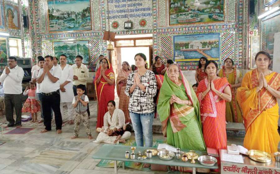 Singrauli NTPC: Mahavir Swami jayanti in Jain Temple Vindhyachal