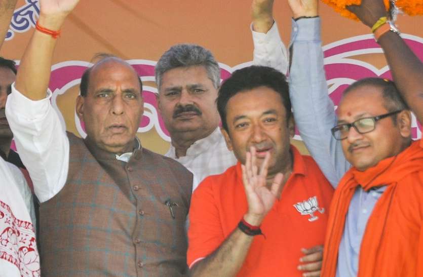 kolkata कांग्रेस से मुुक्ति मिलते ही मिट जाएगी भारत से गरीबी- राजनाथ