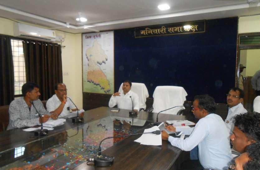 Information provided for distribution and return of voting material मतदान सामग्री वितरण व वापसी की दी गई जानकारी